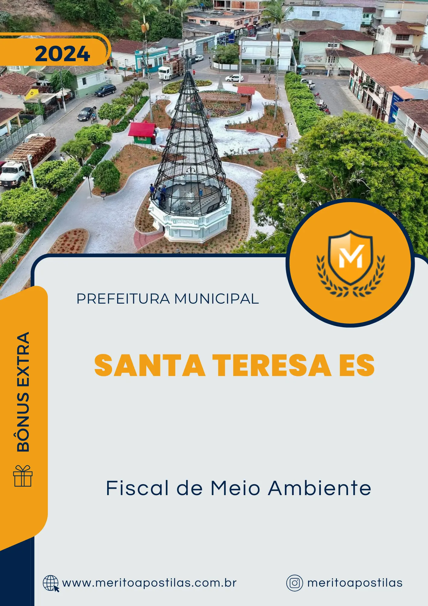 Apostila Fiscal de Meio Ambiente Prefeitura de Santa Teresa ES 2024