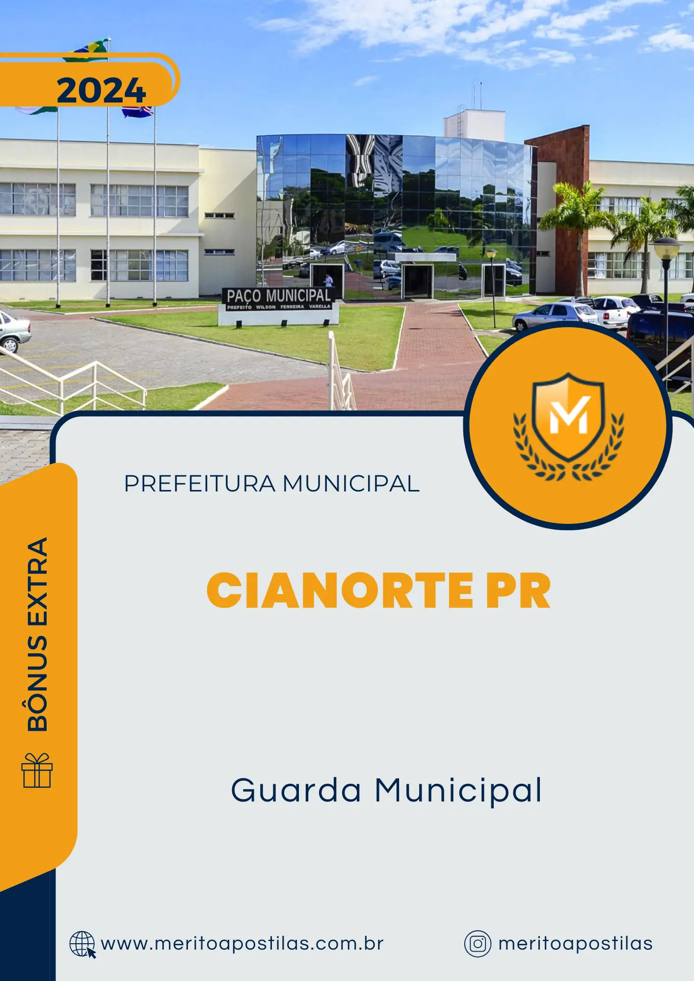 Apostila Guarda Municipal Prefeitura de Cianorte PR 2024