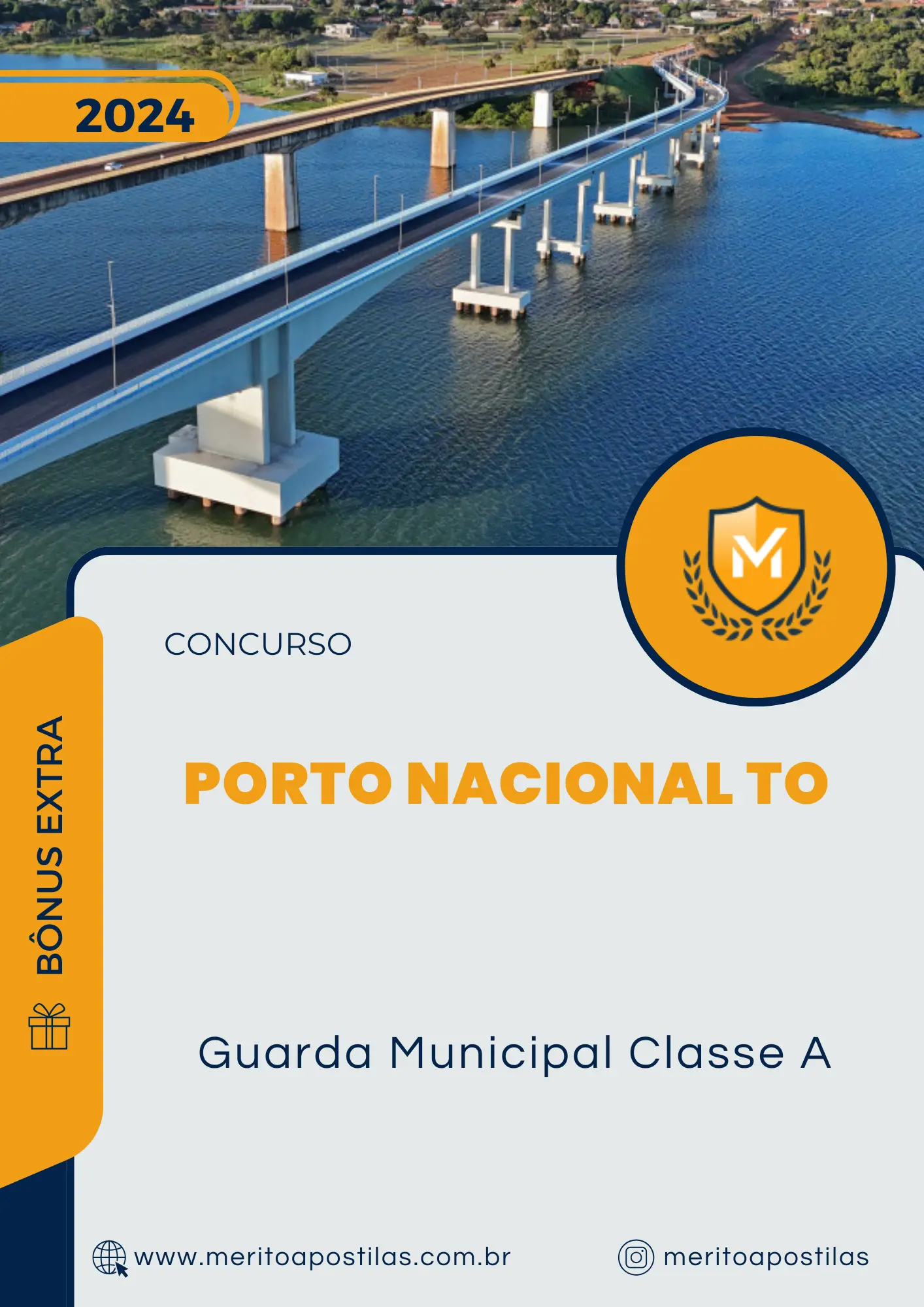 Apostila Guarda Municipal Classe A Concurso de Porto Nacional TO 2024