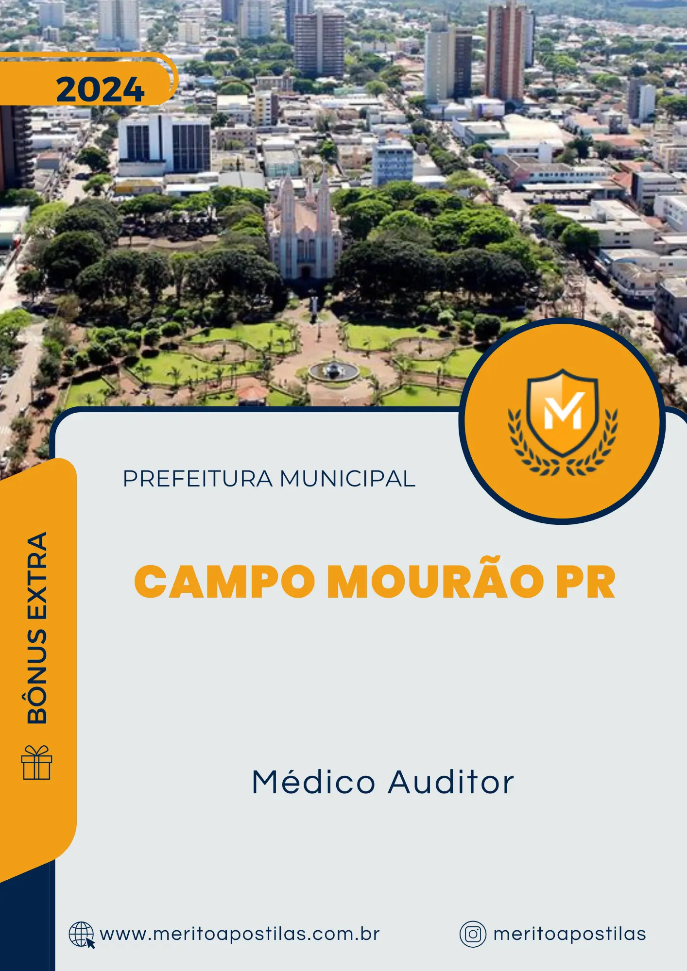 Apostila Médico Auditor Prefeitura de Campo Mourão PR 2024