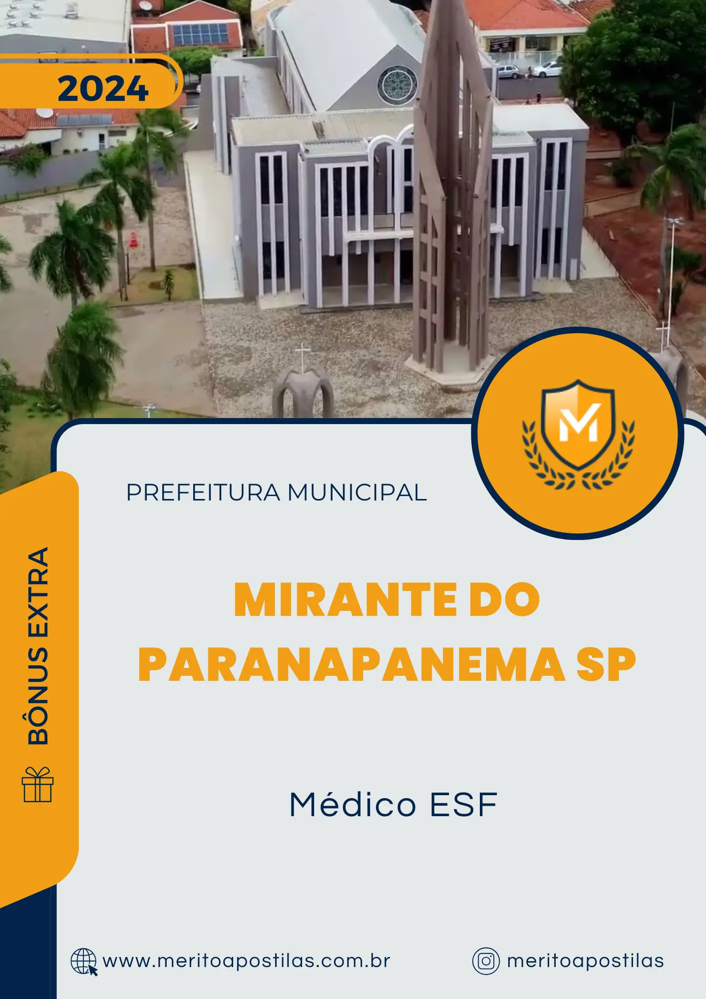 Apostila Médico ESF Prefeitura de Mirante do Paranapanema SP 2024