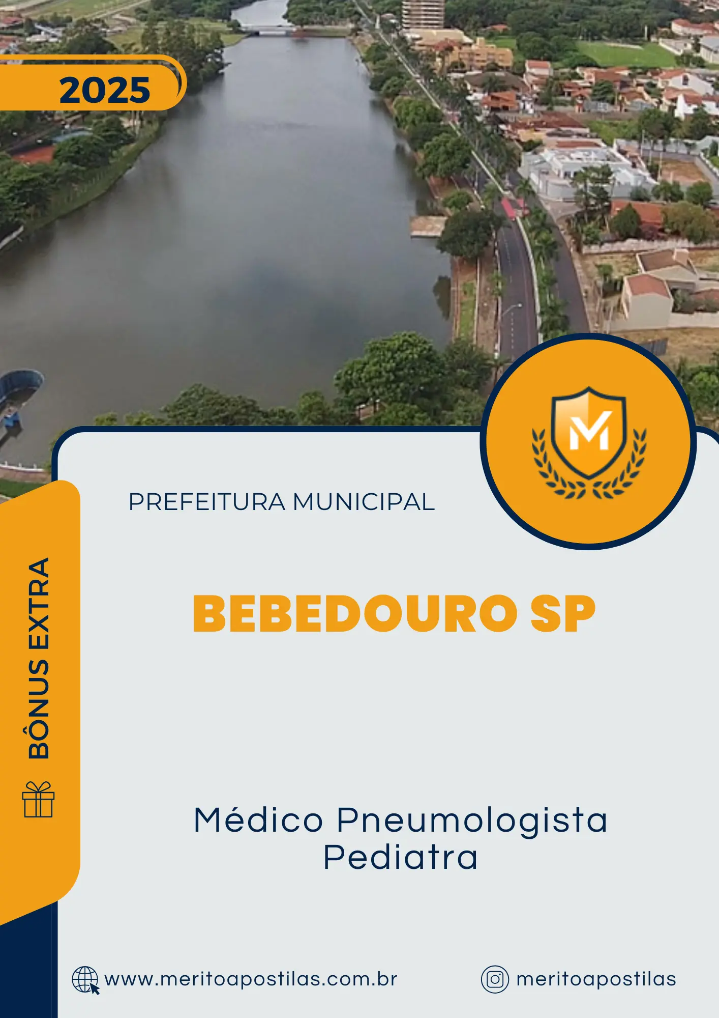 Apostila Médico Pneumologista Pediatra Prefeitura de Bebedouro SP 2024