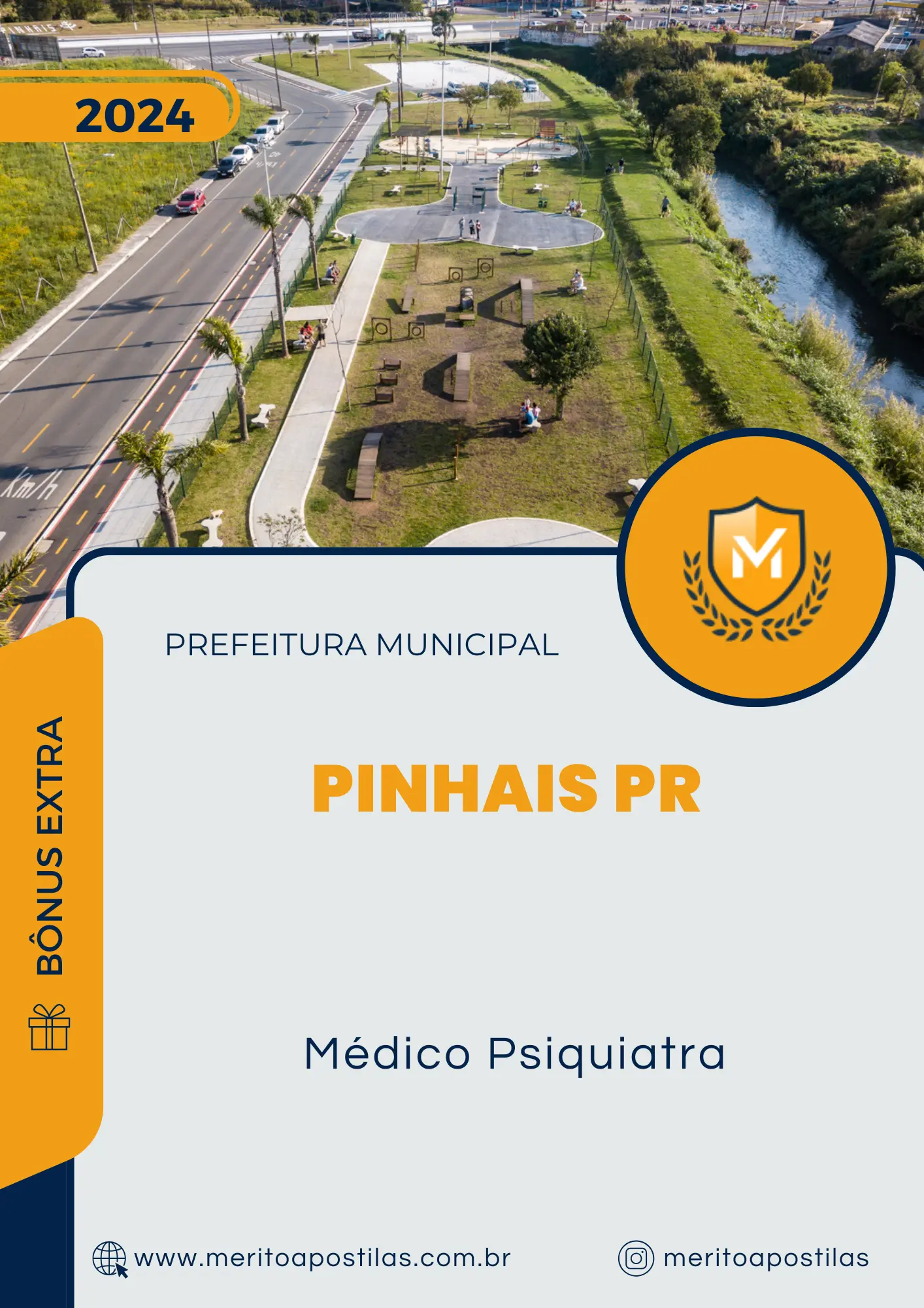 Apostila Médico Psiquiatra Prefeitura de Pinhais PR 2024