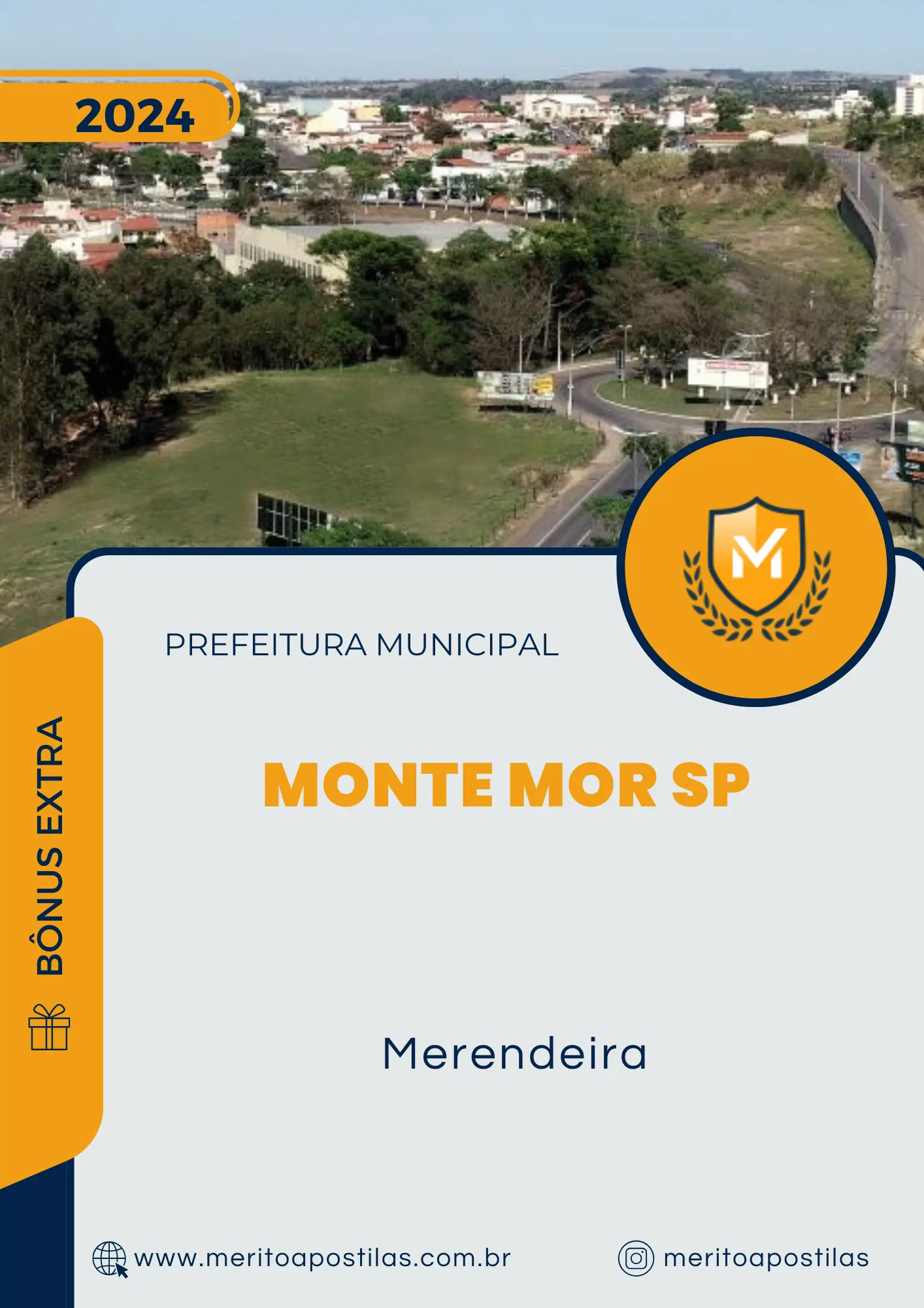 Apostila Merendeira Prefeitura de Monte Mor SP 2024