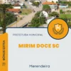 Apostila Merendeira Prefeitura de Mirim Doce SC 2024
