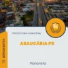 Apostila Motorista Prefeitura de Araucária PR 2025