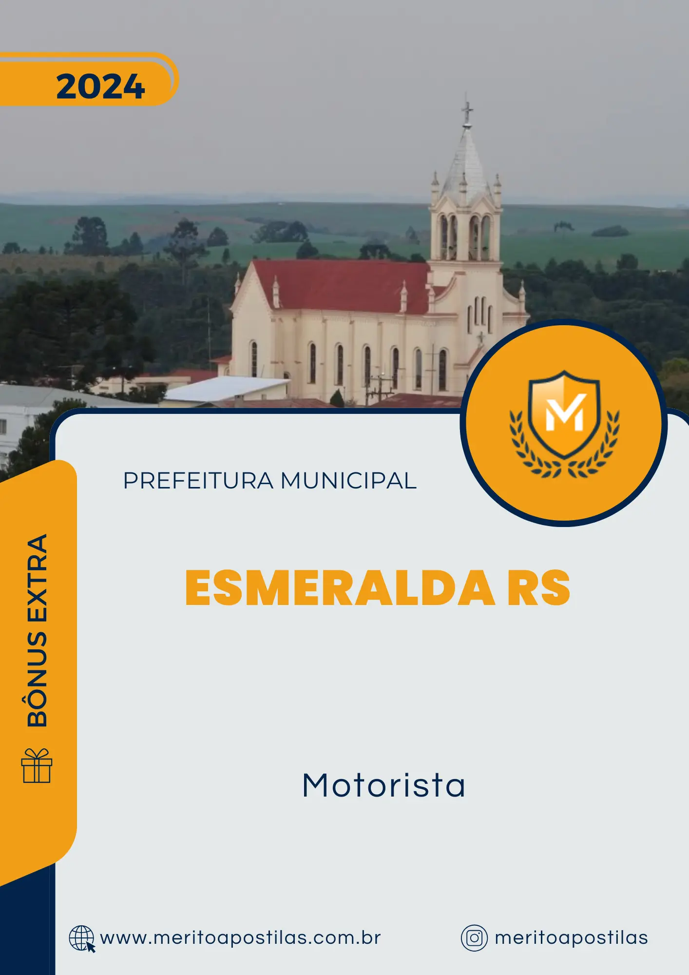 Apostila Motorista Prefeitura de Esmeralda RS 2024