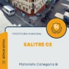 Apostila Motorista Categoria B Prefeitura de Salitre CE 2024