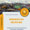Apostila Motorista De Ambulância Veículos Pesados Concurso Ribeirão da Neves MG 2025