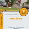 Apostila Motorista De Veículos Pesados Prefeitura de Pinhão PR 2024