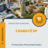 Apostila Motorista Paramentador Prefeitura de Taubaté SP 2025