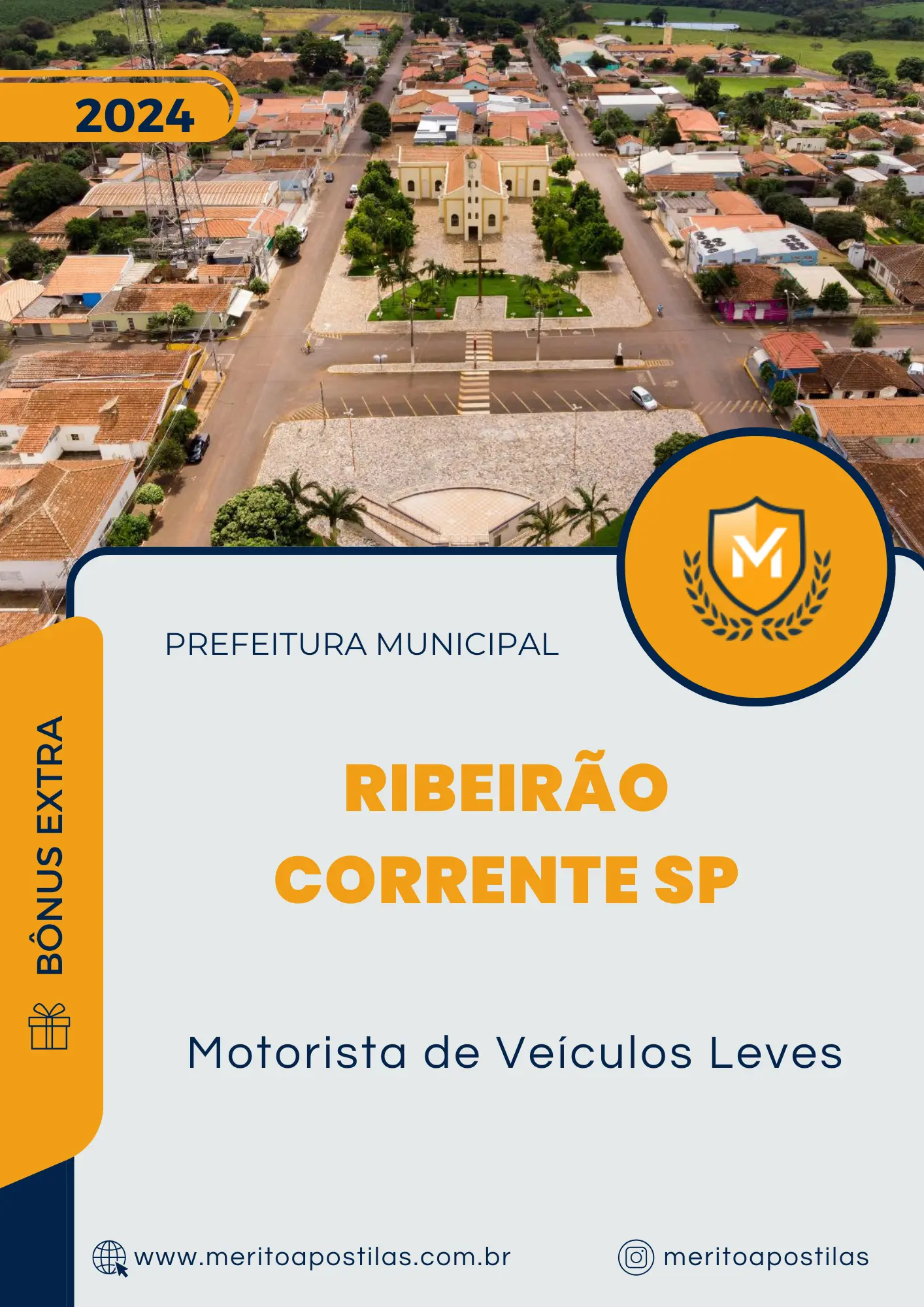 Apostila Motorista de Veículos Leves Prefeitura de Ribeirão Corrente SP 2024