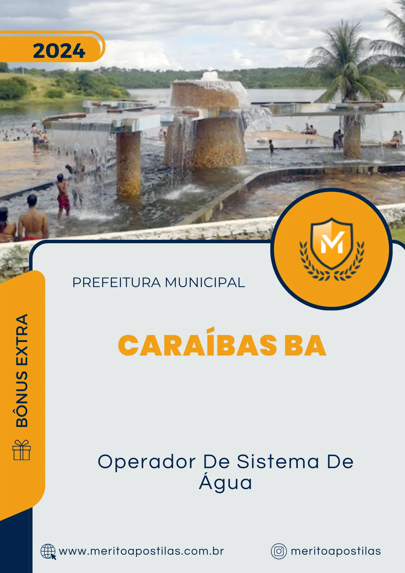 Apostila Operador De Sistema De Água Concurso Prefeitura Caraíbas BA 2024