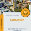 Apostila Operador de Caminhão Guindauto Prefeitura de Taubaté SP 2025