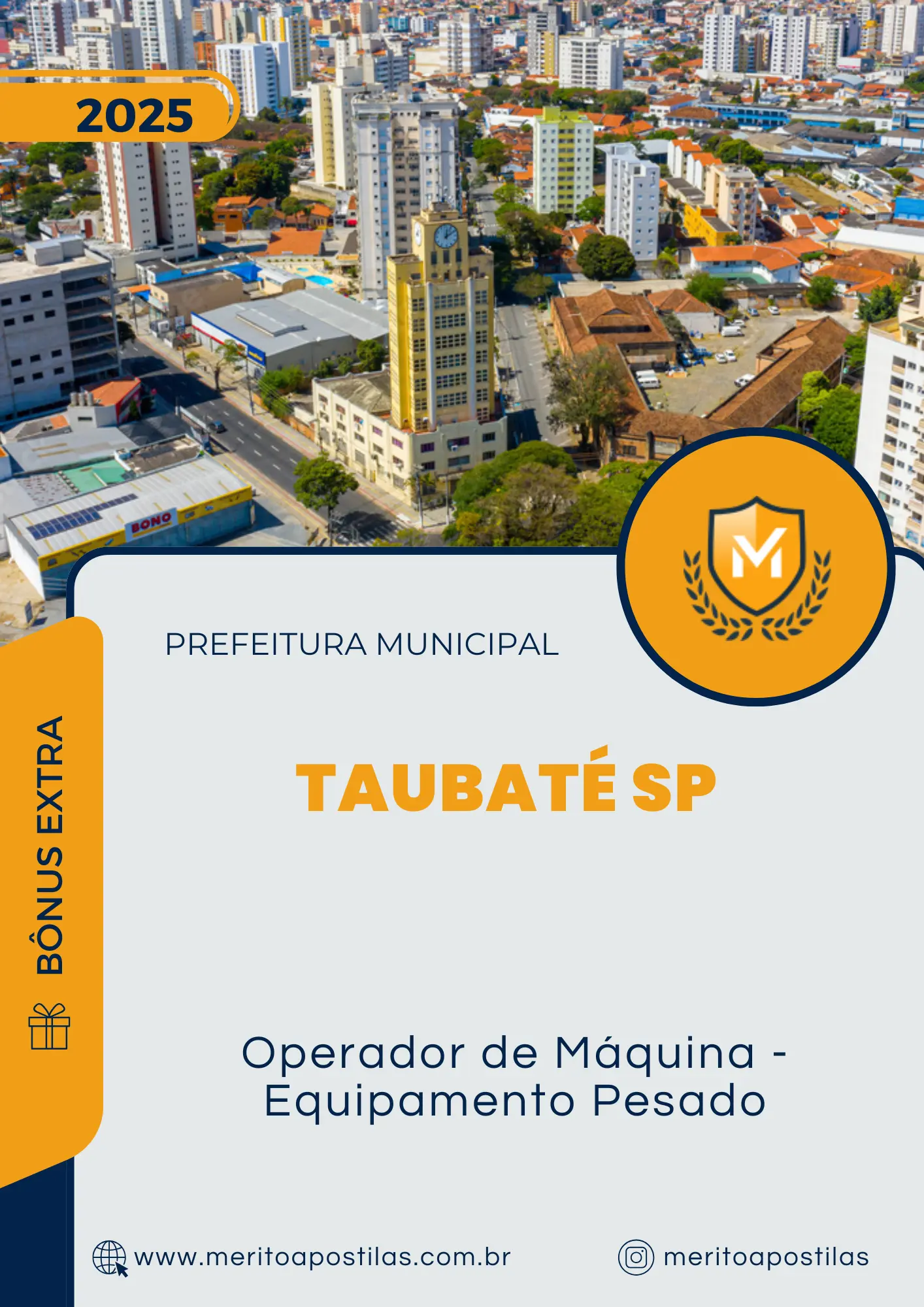 Apostila Operador de Máquina Equipamento Pesado Prefeitura de Taubaté SP 2025