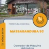 Apostila Operador de Máquina Hidráulica Prefeitura de Massaranduba SC 2024