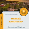 Apostila Operador de Máquinas Prefeitura de Marabá Paulista SP 2024