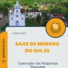Apostila Operador de Máquinas Pesadas SAAE de Mimoso do Sul ES 2024