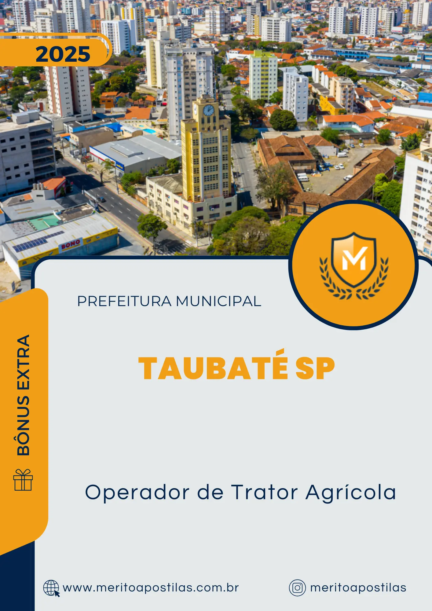 Apostila Operador de Trator Agrícola Prefeitura de Taubaté SP 2025