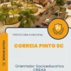 Apostila Orientador Socioeducativo CREAS Prefeitura de Correia Pinto SC 2024