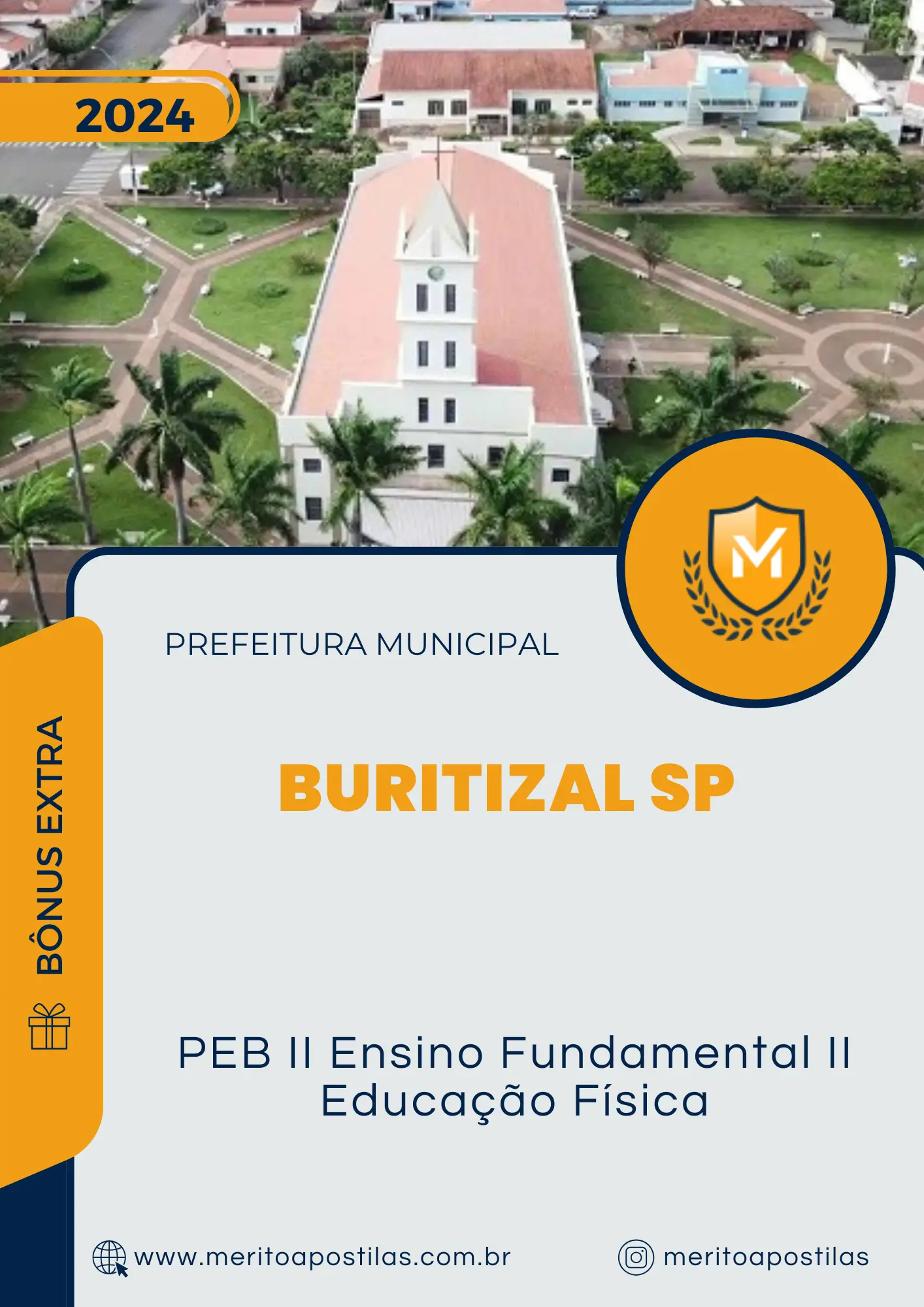 Apostila PEB II Ensino Fundamental II Educação Física Prefeitura de Buritizal SP 2024