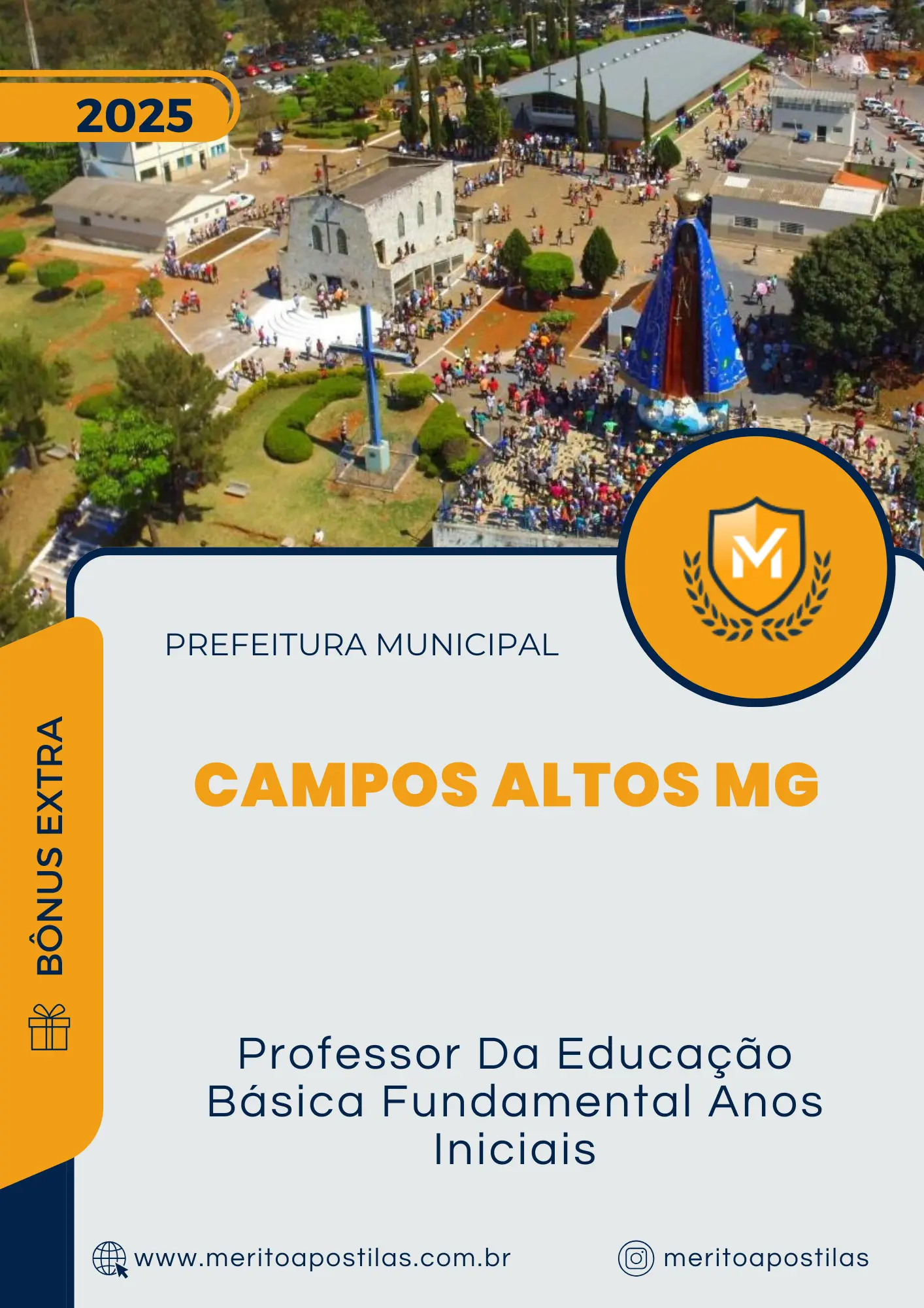 Apostila Professor Da Educação Básica Fundamental Anos Iniciais Prefeitura de Campos Altos MG 2025