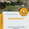 Apostila Professor De Educação Básica I Prefeitura de Monte Mor SP 2024