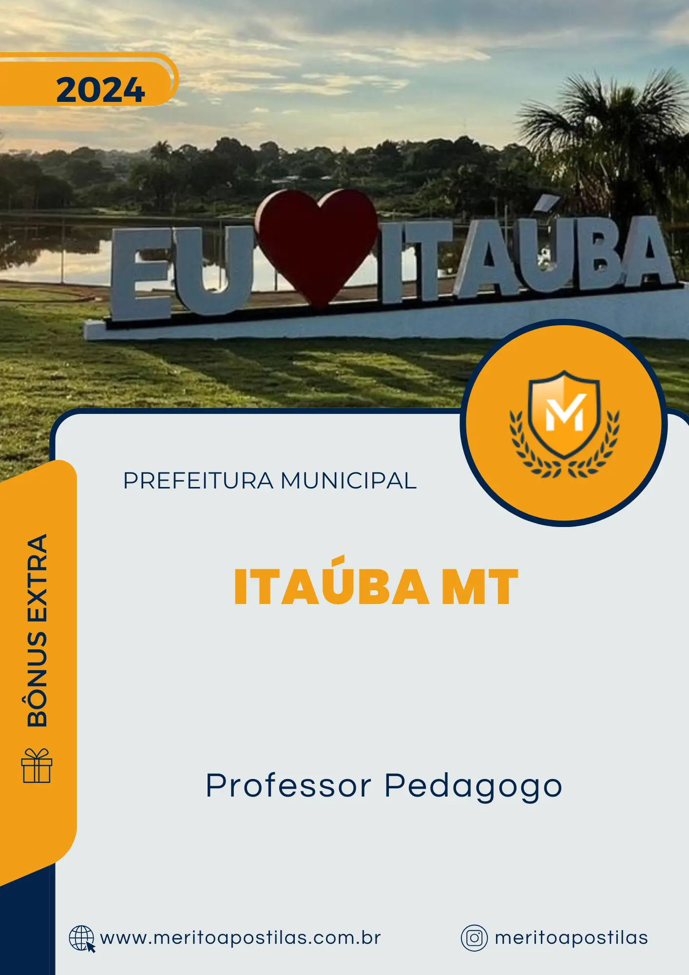 Apostila Professor Pedagogo Prefeitura de Itaúba MT 2024