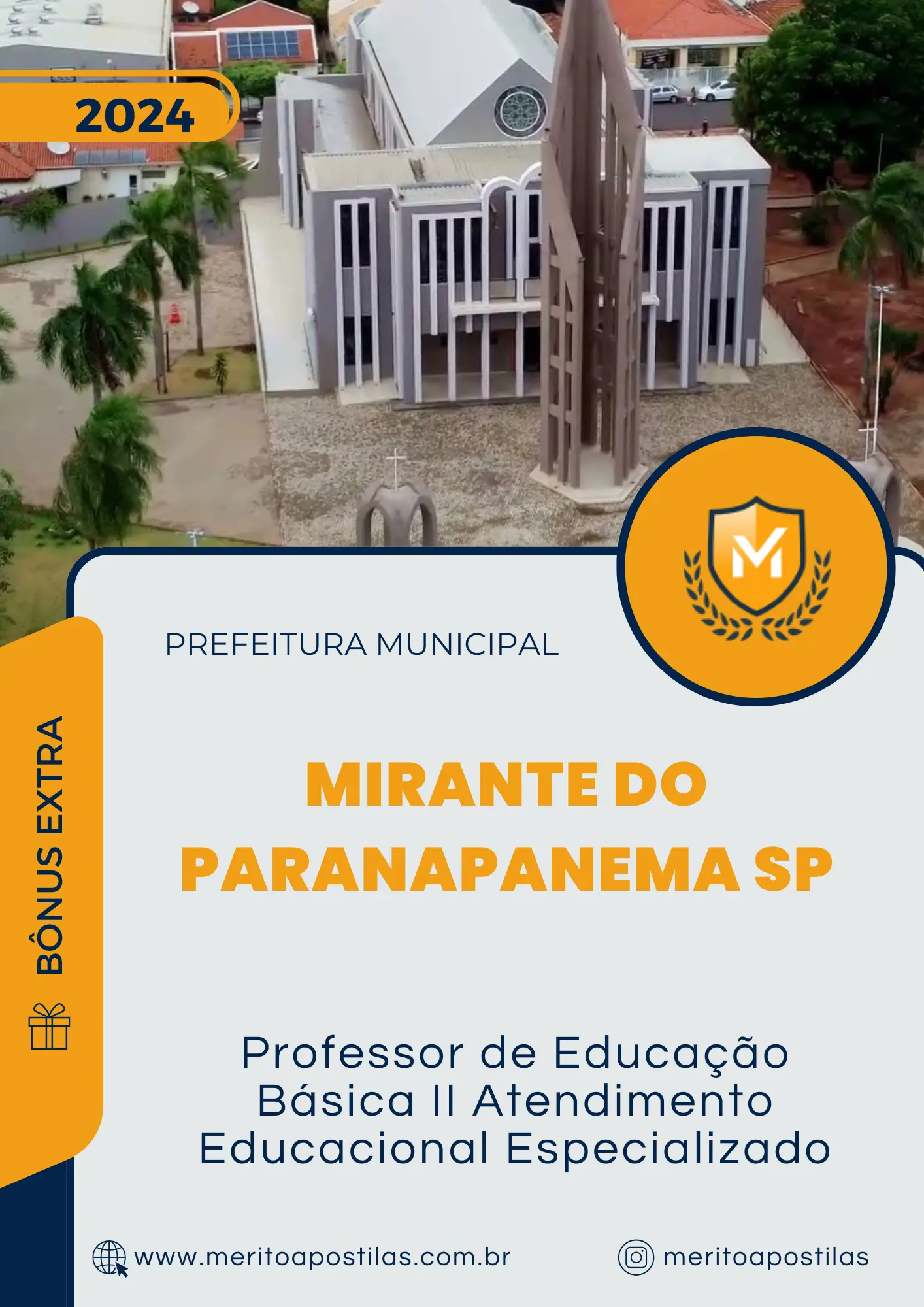 Apostila Professor de Educação Básica II Atendimento Educacional Especializado Prefeitura de Mirante do Paranapanema SP 2024