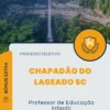 Apostila Professor de Educação Infantil Processo Seletivo Chapadão do Lageado SC 2024