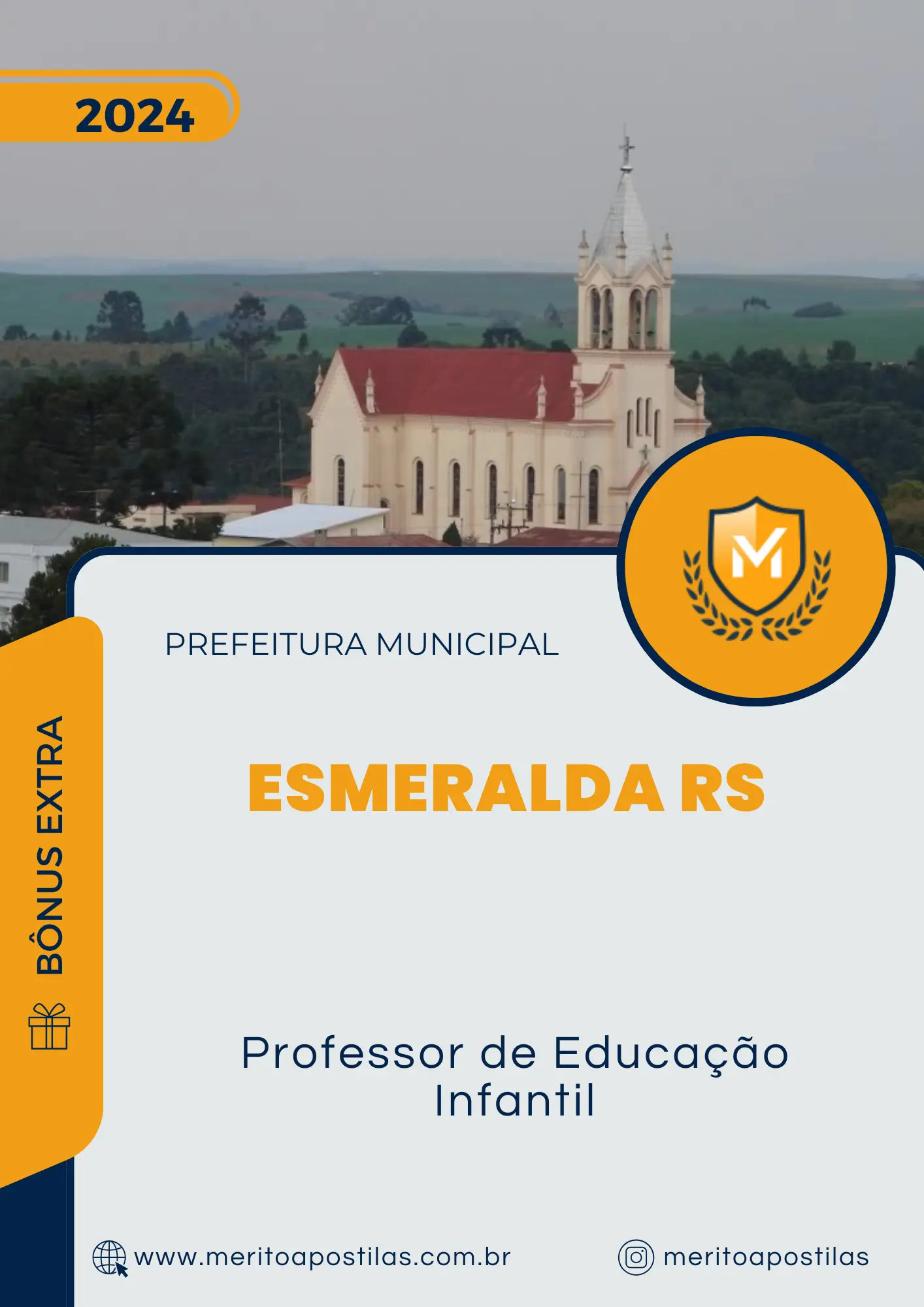 Apostila Professor de Educação Infantil Prefeitura de Esmeralda RS 2024