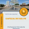 Apostila Profissional Polivalente Feminino Prefeitura de Cafezal do Sul PR 2024