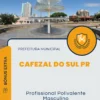Apostila Profissional Polivalente Masculino Prefeitura de Cafezal do Sul PR 2024