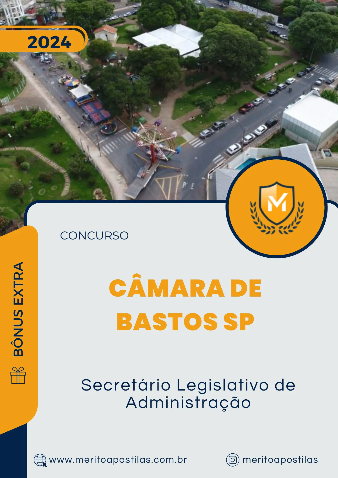 Apostila Secretário Legislativo de Administração Concurso Câmara de Bastos SP 2024