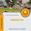 Apostila Servente De Limpeza Prefeitura de Pinhão PR 2024