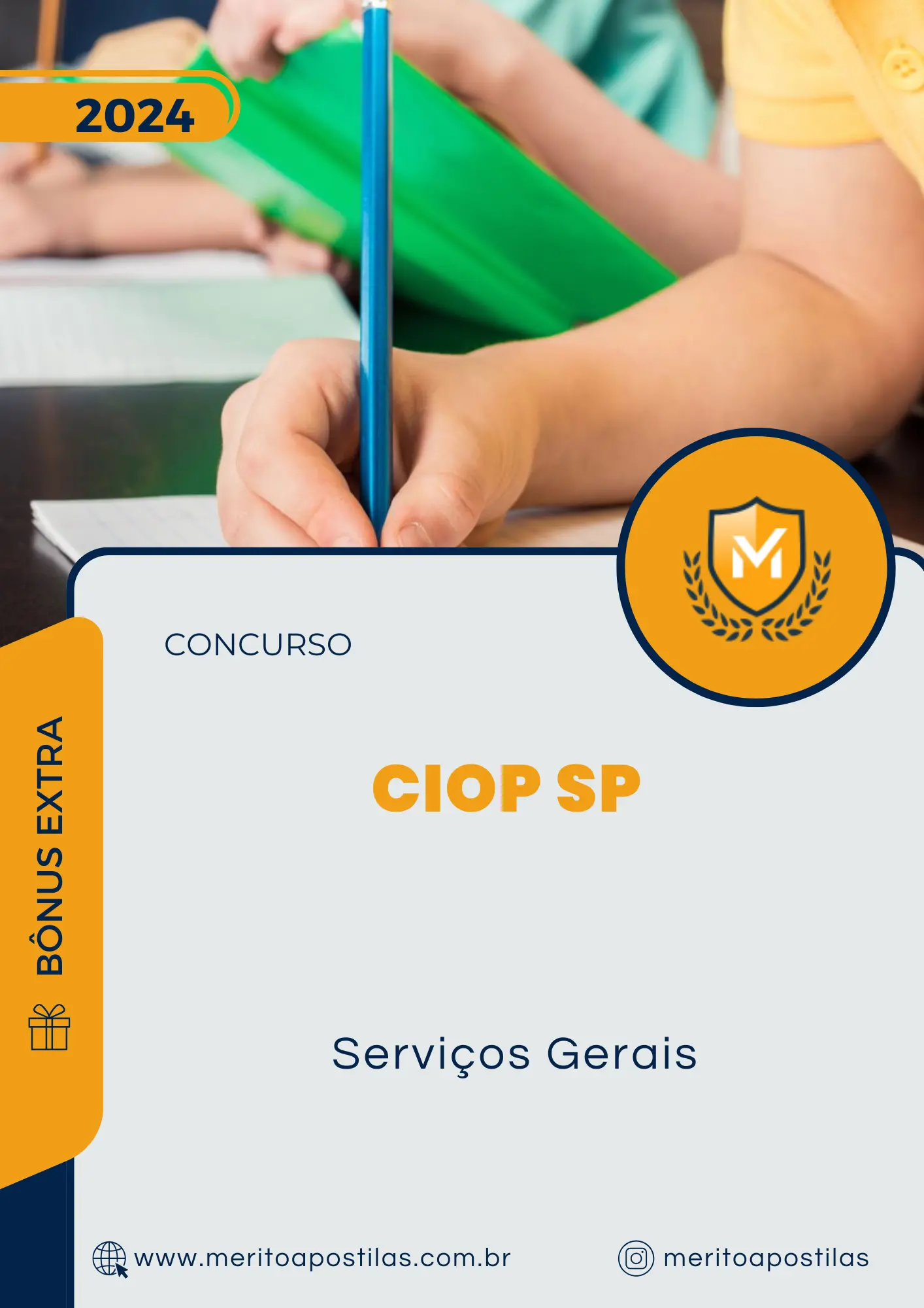 Apostila Serviços Gerais Concurso CIOP SP 2024