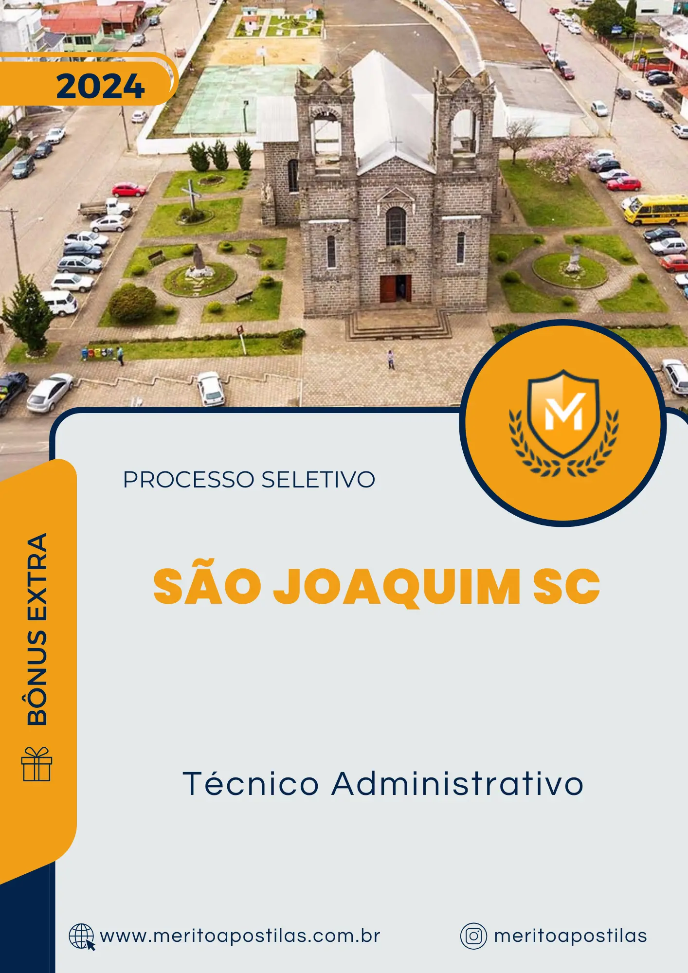 Apostila Técnico Administrativo Processo Seletivo de São Joaquim SC 2024