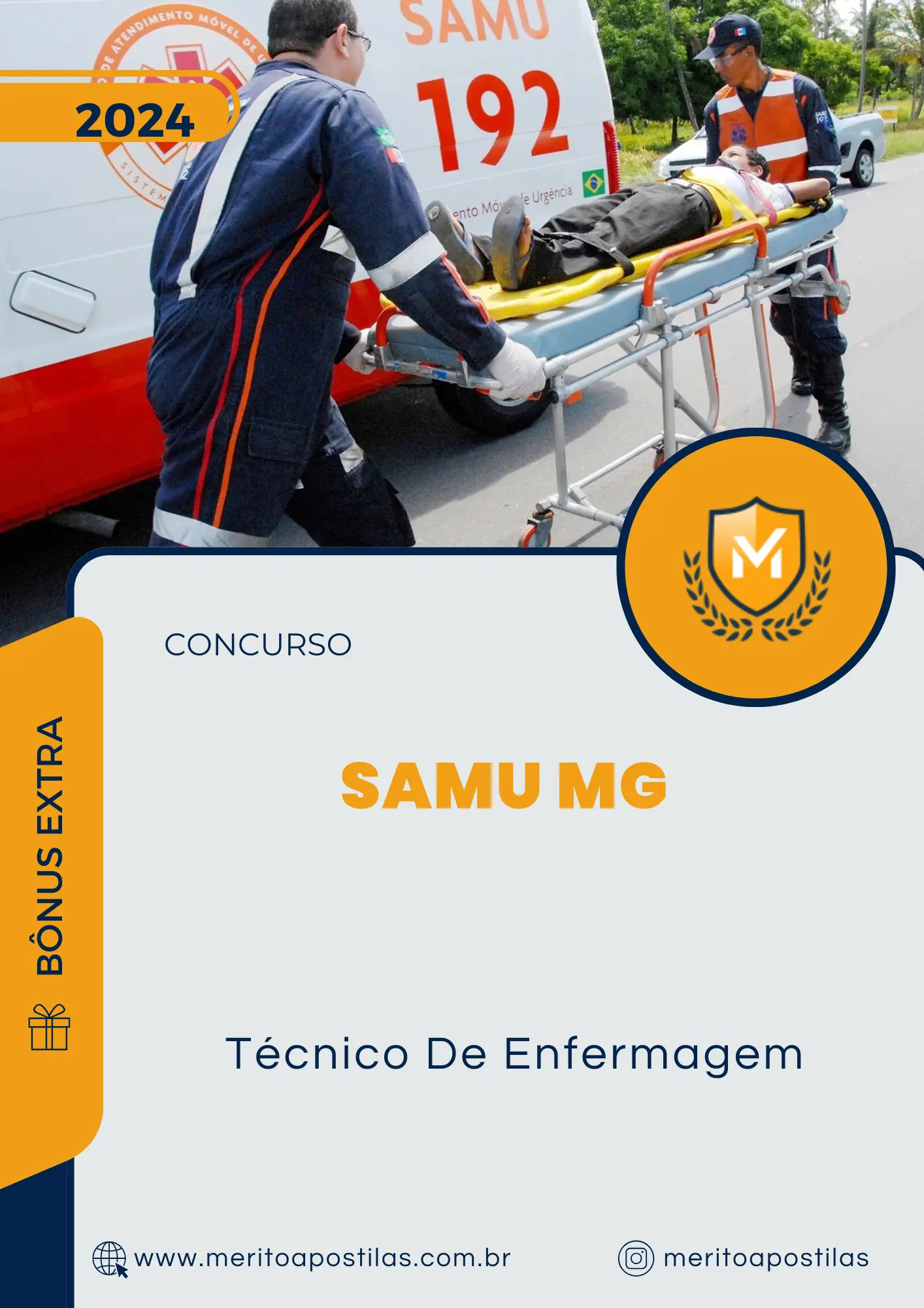 Apostila Técnico De Enfermagem Concurso SAMU MG 2025