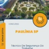 Apostila Técnico De Segurança Do Trabalho Concurso da Prefeitura de Paulínia SP 2025