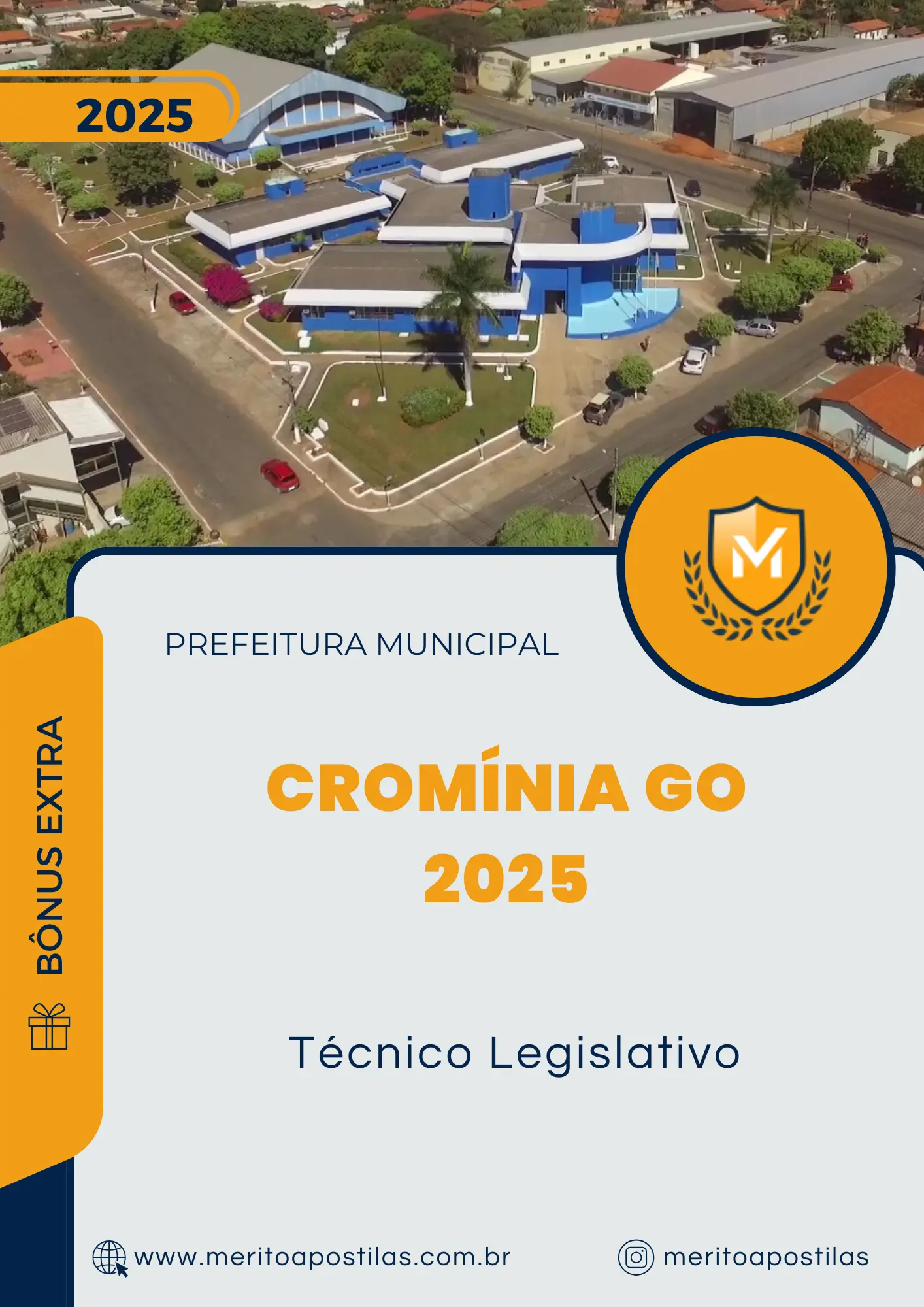 Apostila Técnico Legislativo Prefeitura de Cromínia GO 2025