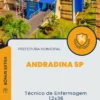 Apostila Técnico de Enfermagem 12x36 Prefeitura de Andradina SP 2025