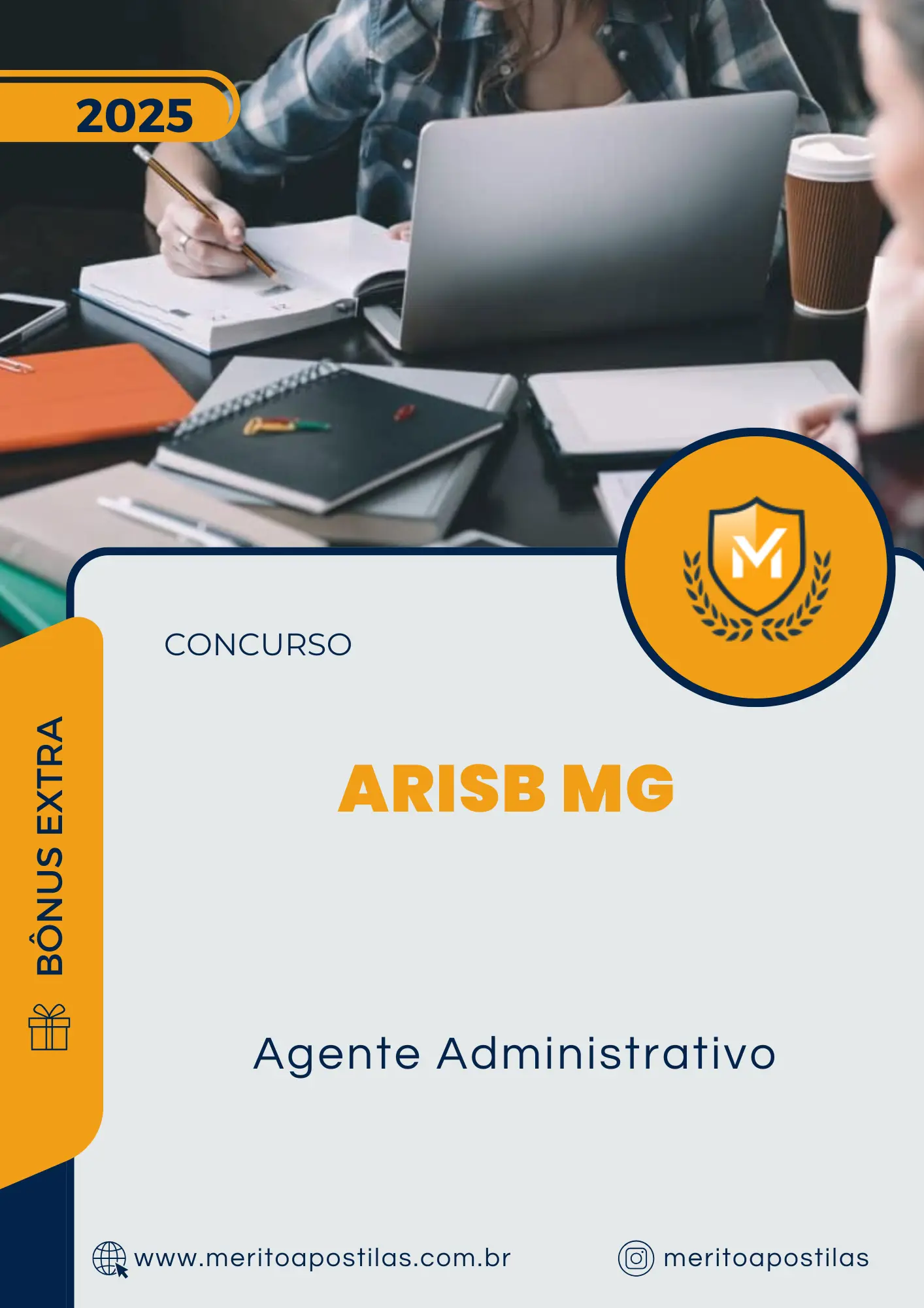 Apostila Agente Administrativo Concurso ARISB MG 2025