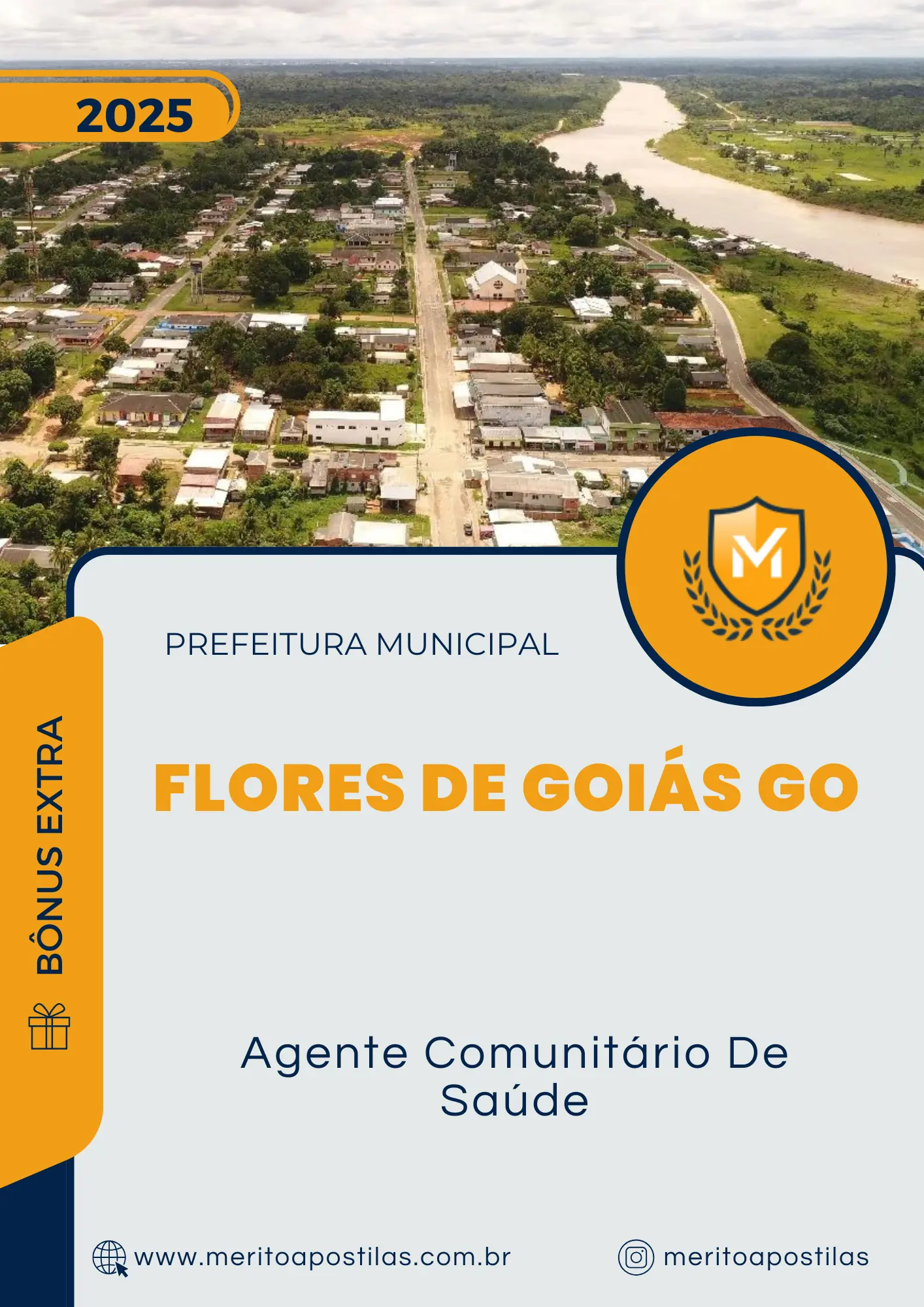 Apostila Agente Comunitário De Saúde Prefeitura de Flores de Goiás GO 2025