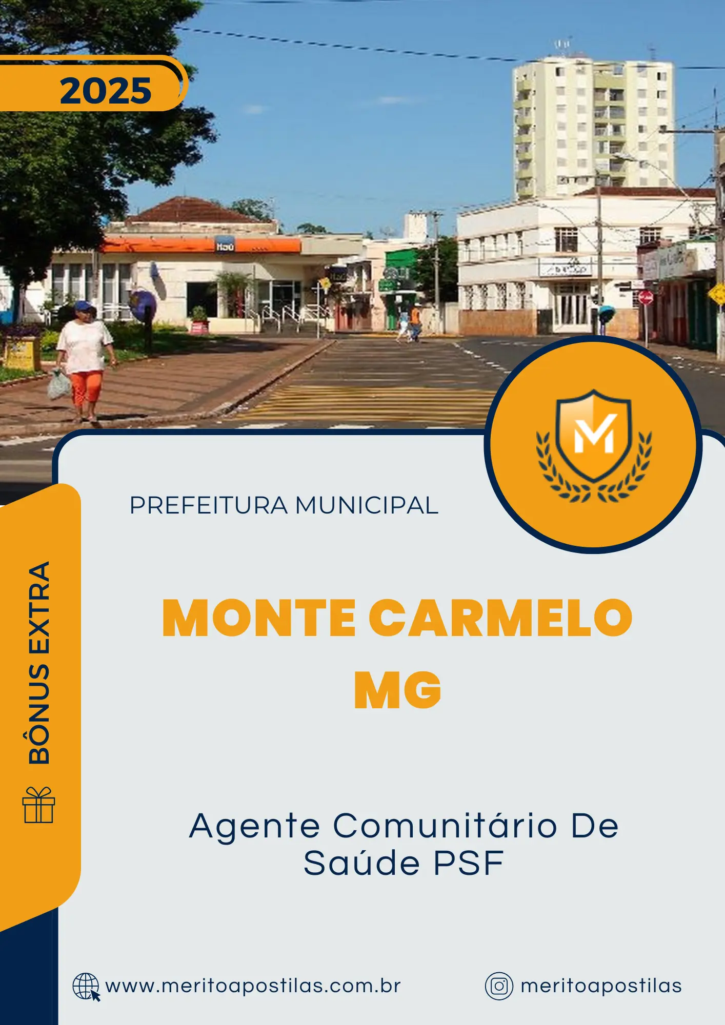 Apostila Agente Comunitário De Saúde PSF Prefeitura de Monte Carmelo MG 2025