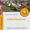Apostila Agente De Serviços Gerais Prefeitura de Agrolândia SC 2024