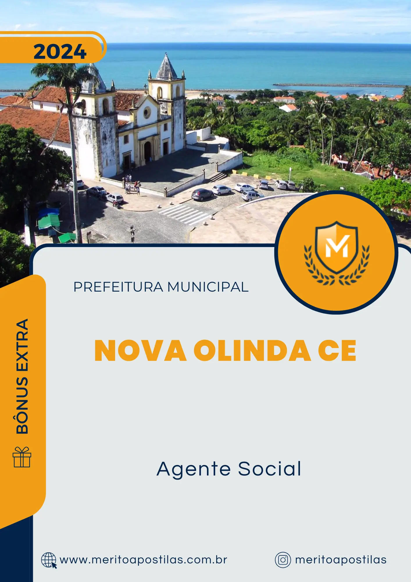 Apostila Agente Social Concurso Prefeitura de Nova Olinda CE 2024