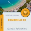 Apostila Agente de Administrativo Prefeitura de Bombinhas SC 2025