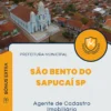 Apostila Agente de Cadastro Imobiliário Prefeitura de São Bento do Sapucaí SP 2024