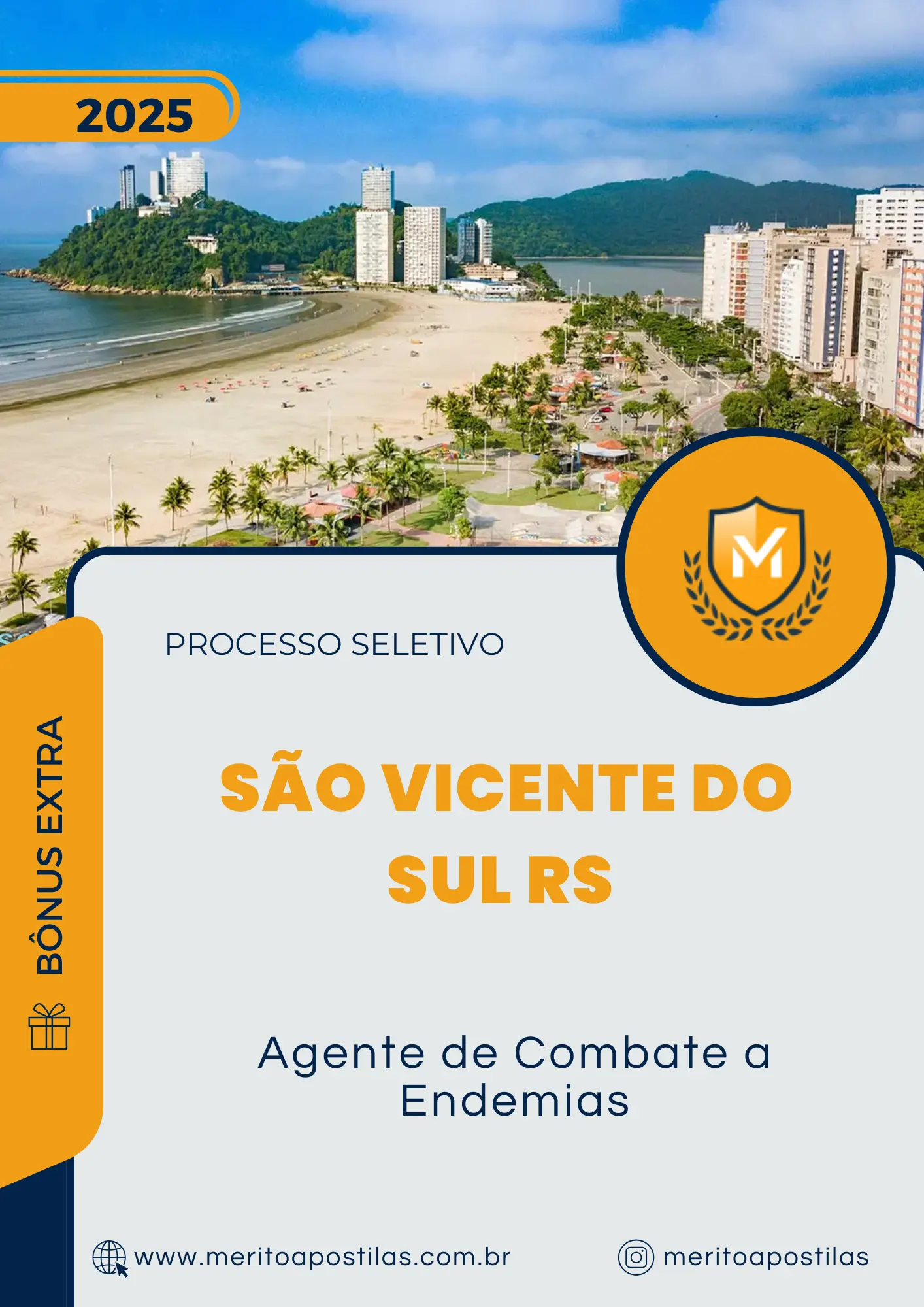 Apostila Agente de Combate a Endemias Processo Seletivo de São Vicente do Sul RS 2025