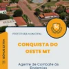 Apostila Agente de Combate às Endemias Prefeitura de Conquista do Oeste MT 2024